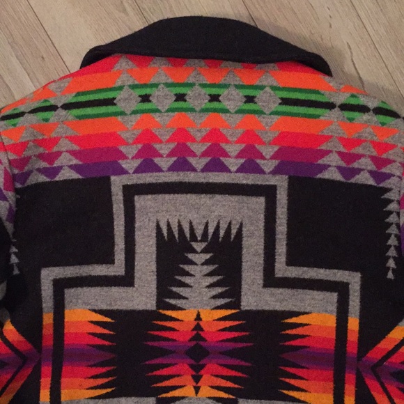 Pendleton Wool jacket Chief Joseph vintage sz Lg - Picture 7 of 10